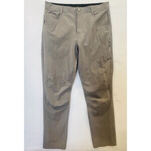 Ascend Explorer Mens 36x34 (36x33) Tan Hiking Pants Lightweight Outdoor